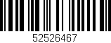 Código de barras (EAN, GTIN, SKU, ISBN): '52526467'