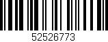 Código de barras (EAN, GTIN, SKU, ISBN): '52526773'