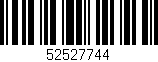 Código de barras (EAN, GTIN, SKU, ISBN): '52527744'