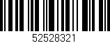 Código de barras (EAN, GTIN, SKU, ISBN): '52528321'
