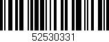 Código de barras (EAN, GTIN, SKU, ISBN): '52530331'