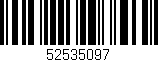 Código de barras (EAN, GTIN, SKU, ISBN): '52535097'