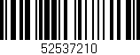 Código de barras (EAN, GTIN, SKU, ISBN): '52537210'