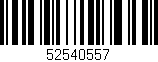 Código de barras (EAN, GTIN, SKU, ISBN): '52540557'