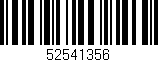 Código de barras (EAN, GTIN, SKU, ISBN): '52541356'