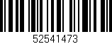 Código de barras (EAN, GTIN, SKU, ISBN): '52541473'