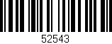 Código de barras (EAN, GTIN, SKU, ISBN): '52543'