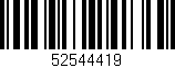 Código de barras (EAN, GTIN, SKU, ISBN): '52544419'