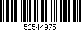 Código de barras (EAN, GTIN, SKU, ISBN): '52544975'