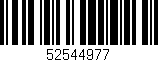 Código de barras (EAN, GTIN, SKU, ISBN): '52544977'