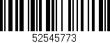 Código de barras (EAN, GTIN, SKU, ISBN): '52545773'