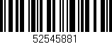 Código de barras (EAN, GTIN, SKU, ISBN): '52545881'