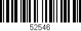 Código de barras (EAN, GTIN, SKU, ISBN): '52546'