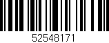 Código de barras (EAN, GTIN, SKU, ISBN): '52548171'