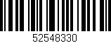 Código de barras (EAN, GTIN, SKU, ISBN): '52548330'