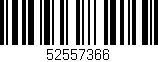 Código de barras (EAN, GTIN, SKU, ISBN): '52557366'