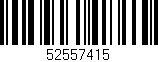 Código de barras (EAN, GTIN, SKU, ISBN): '52557415'