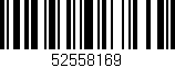 Código de barras (EAN, GTIN, SKU, ISBN): '52558169'
