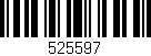 Código de barras (EAN, GTIN, SKU, ISBN): '525597'