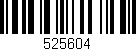 Código de barras (EAN, GTIN, SKU, ISBN): '525604'