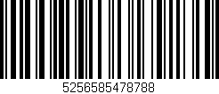 Código de barras (EAN, GTIN, SKU, ISBN): '5256585478788'