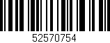 Código de barras (EAN, GTIN, SKU, ISBN): '52570754'