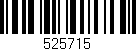 Código de barras (EAN, GTIN, SKU, ISBN): '525715'