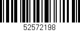 Código de barras (EAN, GTIN, SKU, ISBN): '52572198'