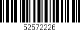 Código de barras (EAN, GTIN, SKU, ISBN): '52572226'