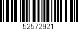 Código de barras (EAN, GTIN, SKU, ISBN): '52572921'
