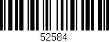 Código de barras (EAN, GTIN, SKU, ISBN): '52584'