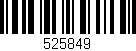 Código de barras (EAN, GTIN, SKU, ISBN): '525849'