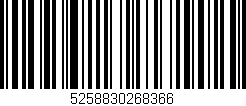 Código de barras (EAN, GTIN, SKU, ISBN): '5258830268366'