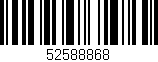 Código de barras (EAN, GTIN, SKU, ISBN): '52588868'