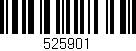 Código de barras (EAN, GTIN, SKU, ISBN): '525901'