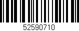 Código de barras (EAN, GTIN, SKU, ISBN): '52590710'