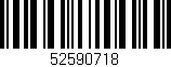 Código de barras (EAN, GTIN, SKU, ISBN): '52590718'