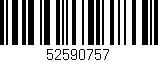 Código de barras (EAN, GTIN, SKU, ISBN): '52590757'