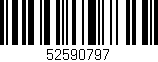 Código de barras (EAN, GTIN, SKU, ISBN): '52590797'