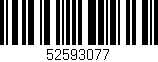 Código de barras (EAN, GTIN, SKU, ISBN): '52593077'