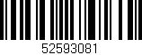 Código de barras (EAN, GTIN, SKU, ISBN): '52593081'