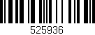 Código de barras (EAN, GTIN, SKU, ISBN): '525936'