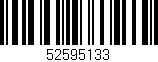 Código de barras (EAN, GTIN, SKU, ISBN): '52595133'