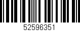 Código de barras (EAN, GTIN, SKU, ISBN): '52596351'