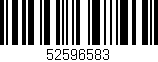 Código de barras (EAN, GTIN, SKU, ISBN): '52596583'