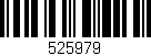 Código de barras (EAN, GTIN, SKU, ISBN): '525979'
