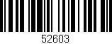 Código de barras (EAN, GTIN, SKU, ISBN): '52603'