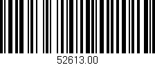 Código de barras (EAN, GTIN, SKU, ISBN): '52613.00'