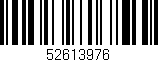 Código de barras (EAN, GTIN, SKU, ISBN): '52613976'