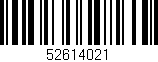Código de barras (EAN, GTIN, SKU, ISBN): '52614021'